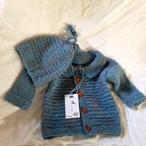 Handmade Knitted Baby Sweater